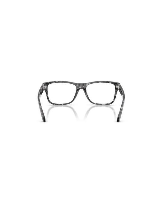 Versace Metallic 54Mm Square Optical Glasses for men