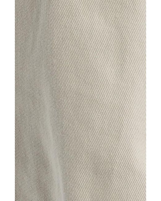 DIET STARTS MONDAY Natural Cotton Drawstring Cargo Shorts for men