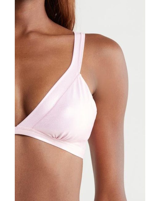 BOAMAR White Aleida Triangle Bikini Top