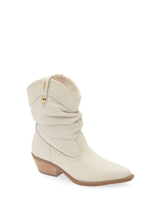 BOTTER White Slouch Western Boot