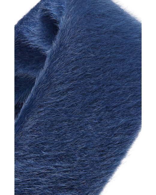 Tasha Blue Fuzzy Headband