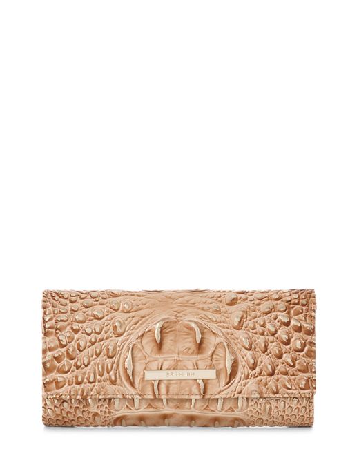 Brahmin Multicolor Cordelia Croc Embossed Leather Wallet for men