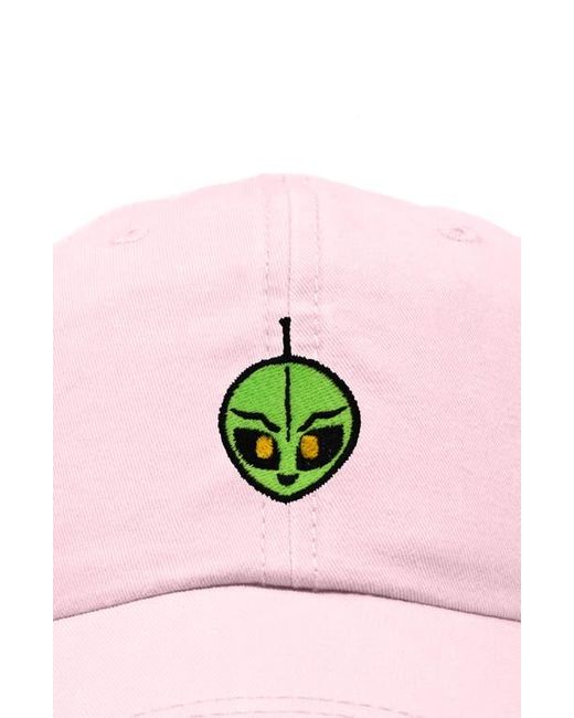 Alix Pink Duder Alien Dad Cap for men