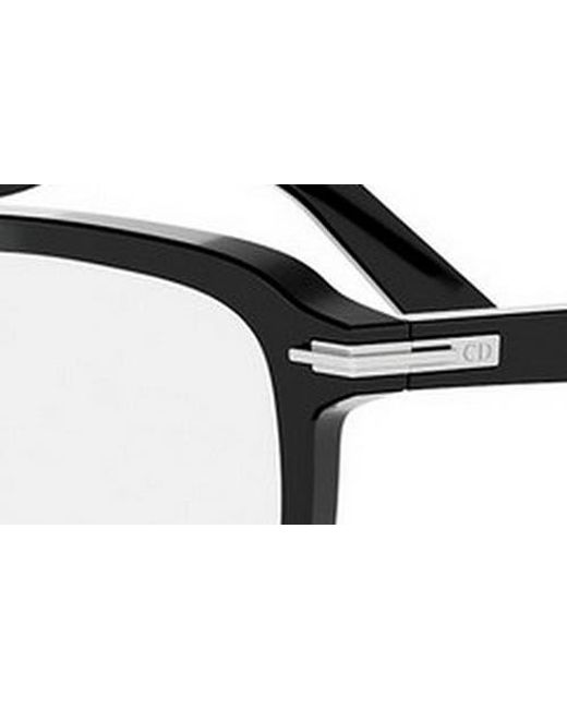 Dior Blacksuit S26I 53Mm Rectangular Optical Glasses for men