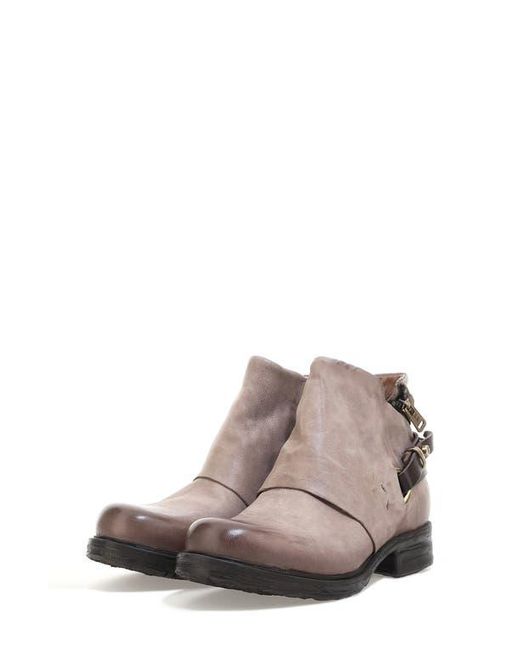 A.s.98 Pink Steve Studded Bootie