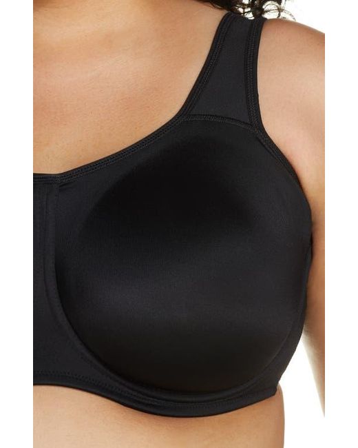Wacoal Black Simone Seamless Underwire Sports Bra