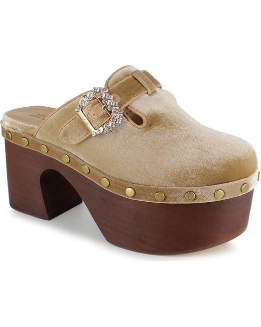 Zigi Brown Macarena Platform Clog