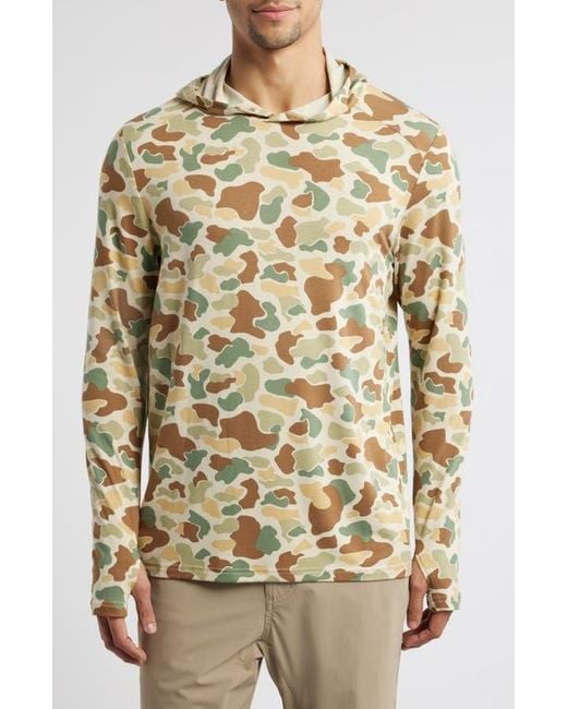 Free Fly Natural Shade Upf 50+ Hoodie for men
