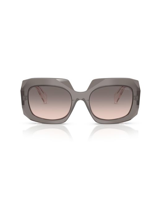 Prada Multicolor 55Mm Square Sunglasses