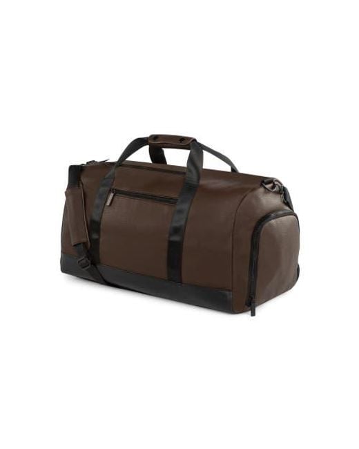 Bugatti Brown Central Duffle Bag
