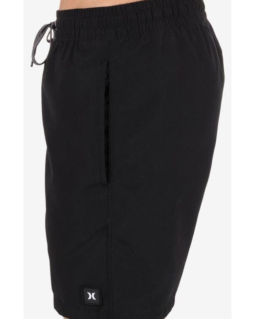 Hurley Black Icon Balboa Board Shorts for men