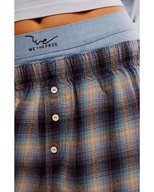 Free People Multicolor Sunday Afternoon Boxer