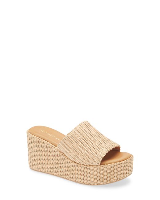 Chocolat Blu Natural Jam Platform Wedge Sandal