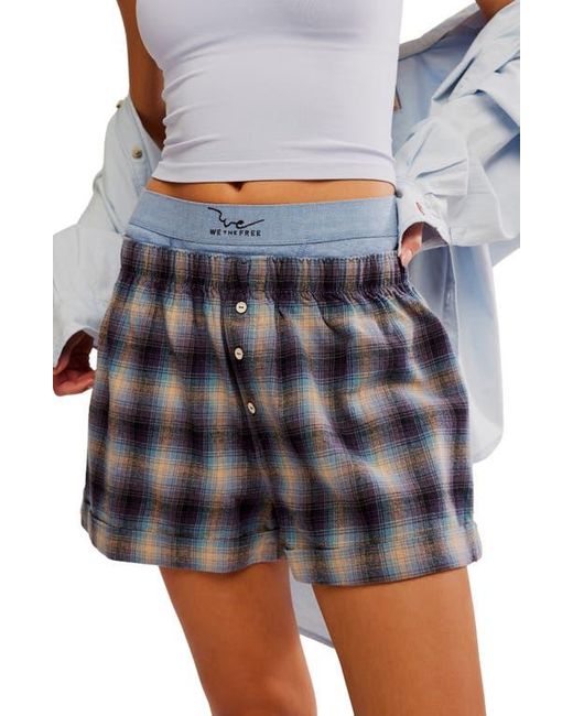 Free People Multicolor Sunday Afternoon Boxer
