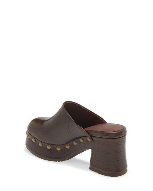 Chocolat Blu Brown Hester Platform Clog