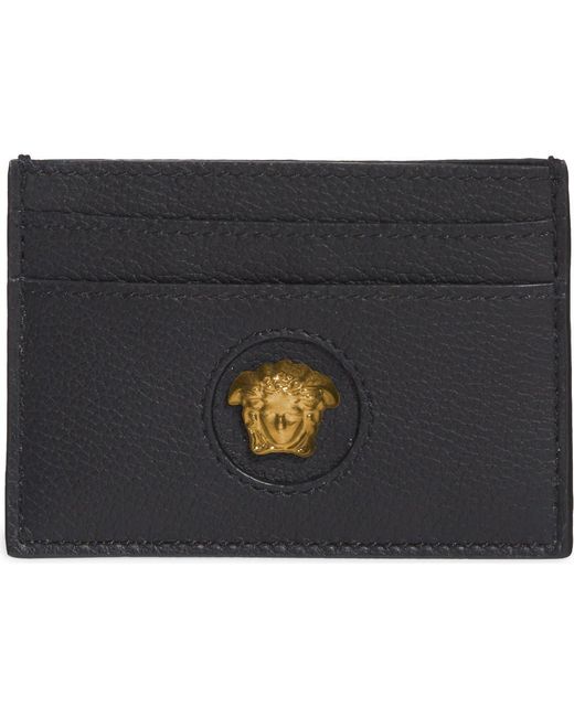 Versace Black Medusa Card Case