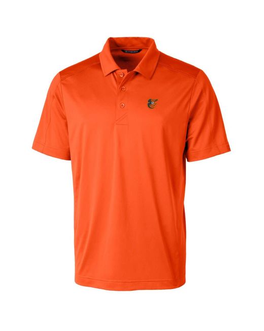 Cutter & Buck Orange Baltimore Orioles Big & Tall Prospect Textured Stretch Polo At Nordstrom for men