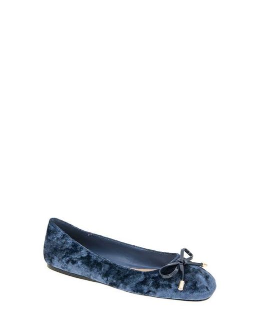 BCBGMAXAZRIA Blue Hartly Ballet Flat