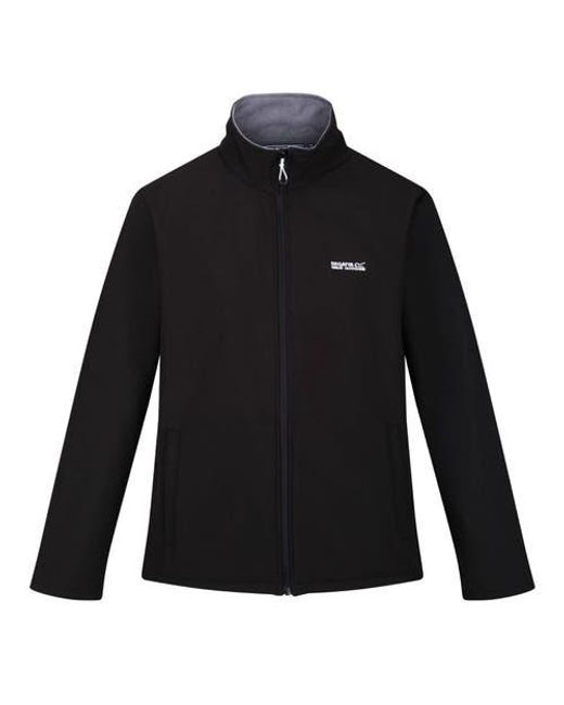 Regatta Black Cera V Wind Resistant Soft Shell Jacket for men