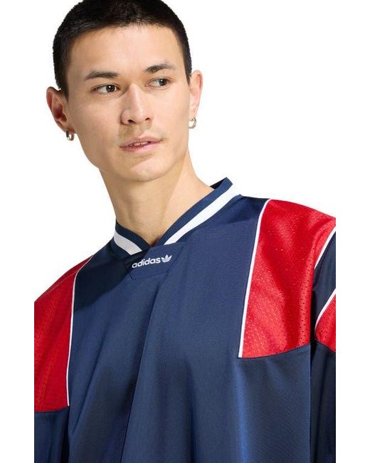Adidas Blue Panel Jersey for men