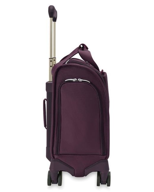 Briggs & Riley Purple Baseline Cabin Spinner Carry-On Bag for men