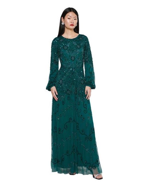 sachin and babi light blue dress Emerald Green Prom Dresses main image 0