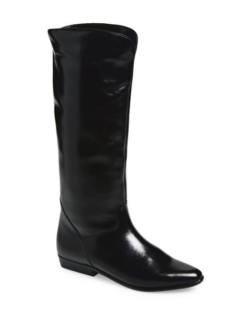 Jeffrey Campbell Black Le-Stat Knee High Boot
