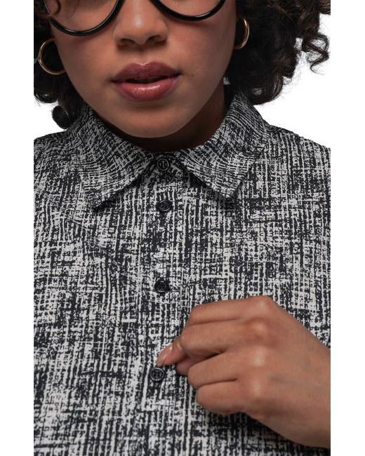 WILDFANG Black The Essential Button Up