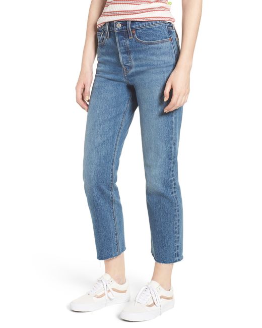 levi's wedgie raw hem