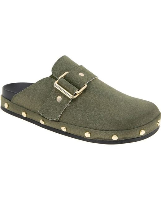 BCBGMAXAZRIA Green Haisley Clog