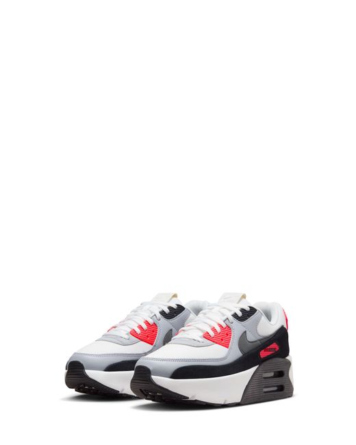 Nike White Air Max 90 Lv8 Platform Sneaker