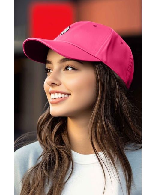 Alix Pink Ghost Dad Hat