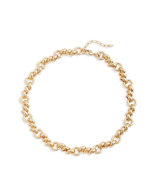 Nordstrom Metallic Fancy staggered Chain Necklace