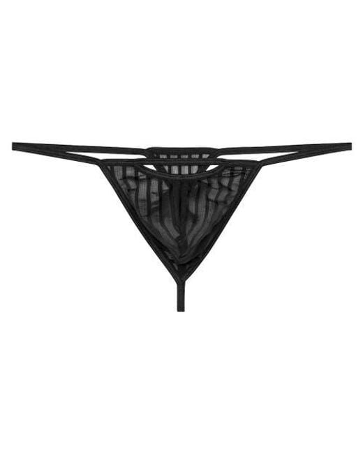 Hom Black Woh Personal Allure G-String for men