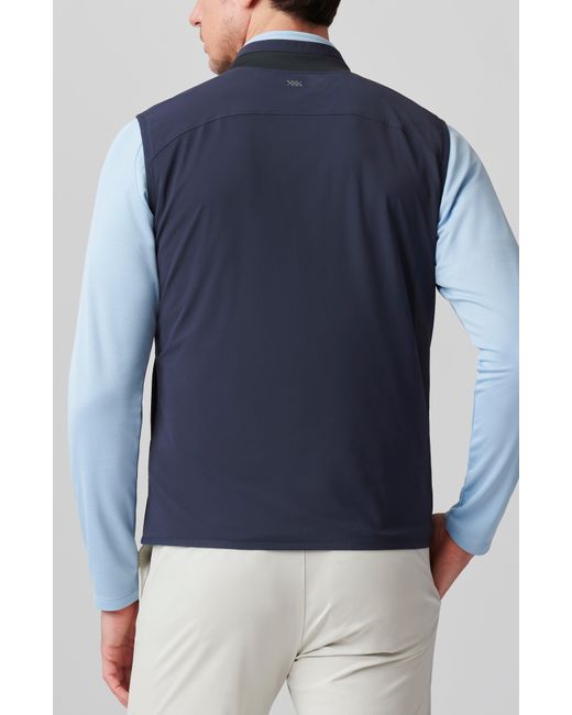 Rhone Blue Top Flight Water Resistant Vest for men