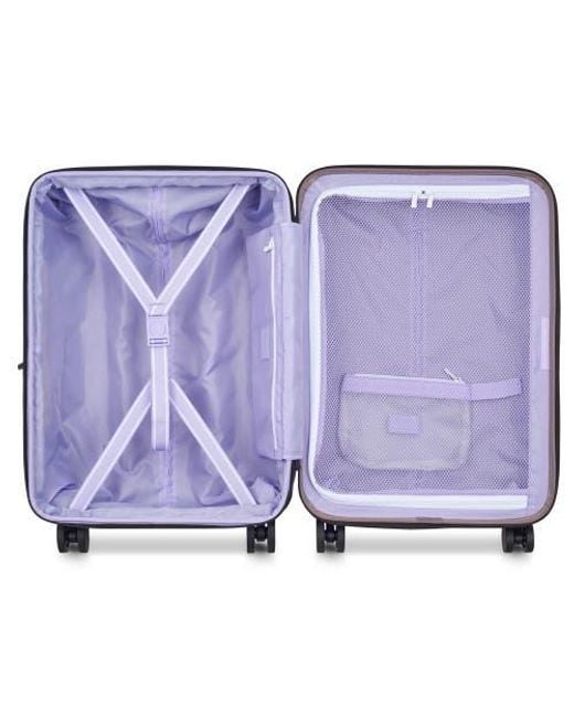 Florence By Mills X Delsey Paris Brown Catch Flights Expandable 20 Carry-On Spinner