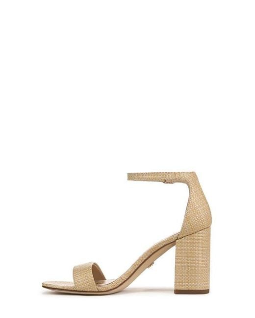 Sam Edelman Natural Daniella Ankle Strap Sandal