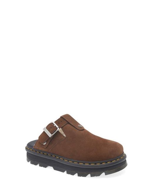 Dr. Martens Brown Zebzag Clog