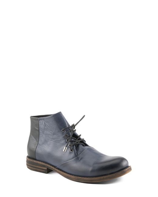 Spring Step Gray Marable Leather Bootie