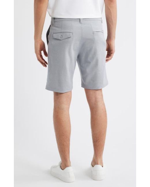 Travis Mathew Gray Adirondack Stretch Shorts for men