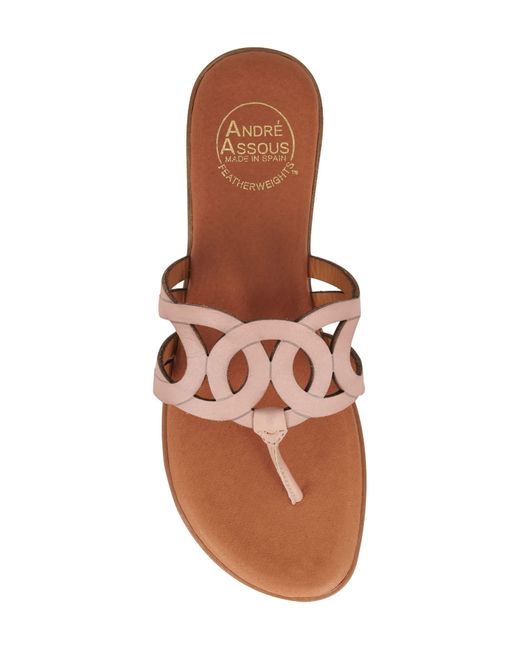 Andre Assous Brown Featherweights Sandal