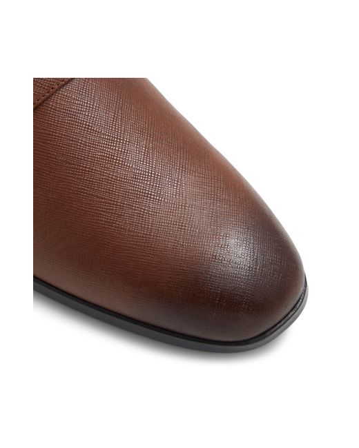 ALDO Brown Benedetto Monk Strap Shoe - Wide Width Available for men