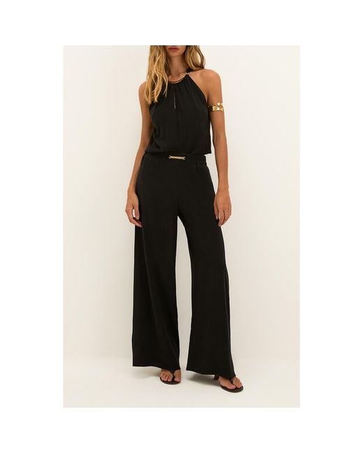 ViX Black Solid Joy Cover-Up Pants