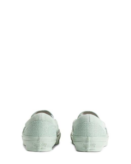Vans Green Lx Classic Slip-On Sneaker