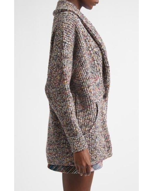Missoni Brown Oversize Wool Blend