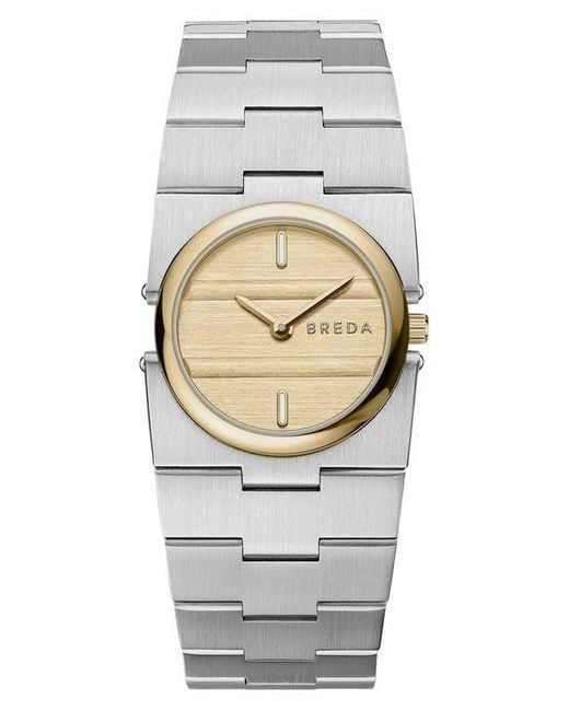 Breda Gray Sync Bracelet Watch, 25Mm