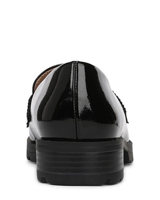LifeStride Black London Platform Loafer