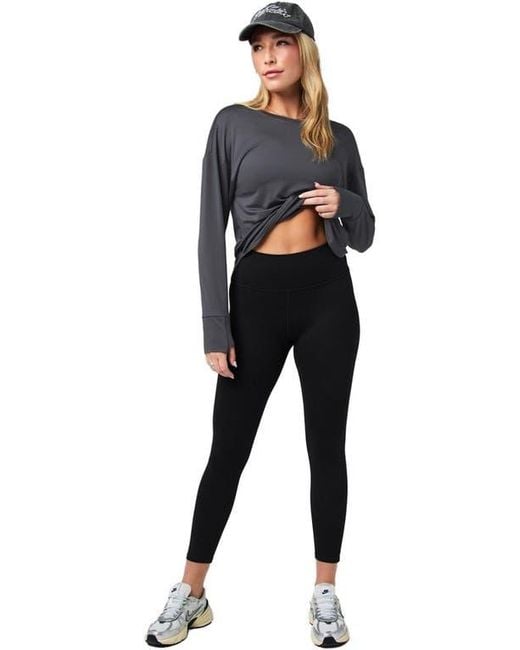 Fabletics Black Define Powerhold High-Waisted 7/8 Leggings