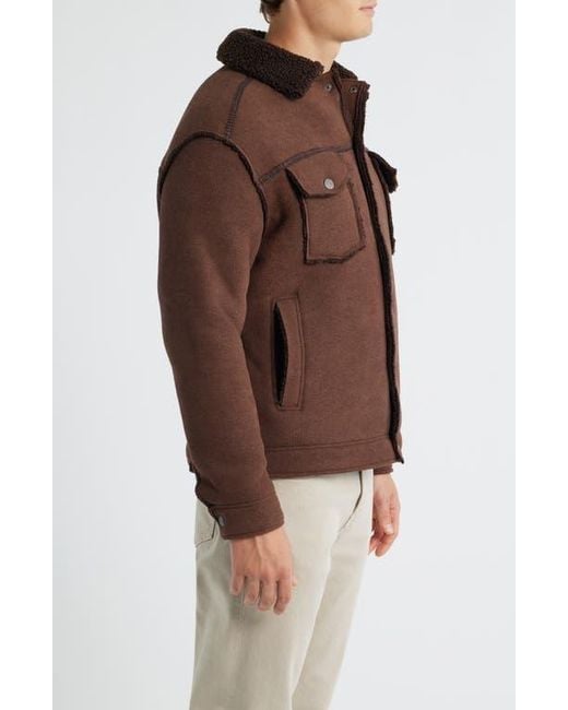 Ugg Brown Janson Uggfluff Jacket Ii for men
