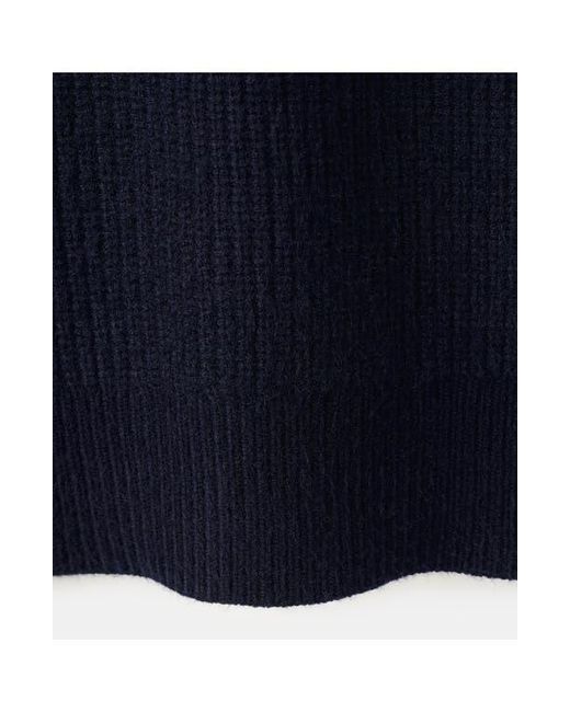 Mango Blue Polo Sweater
